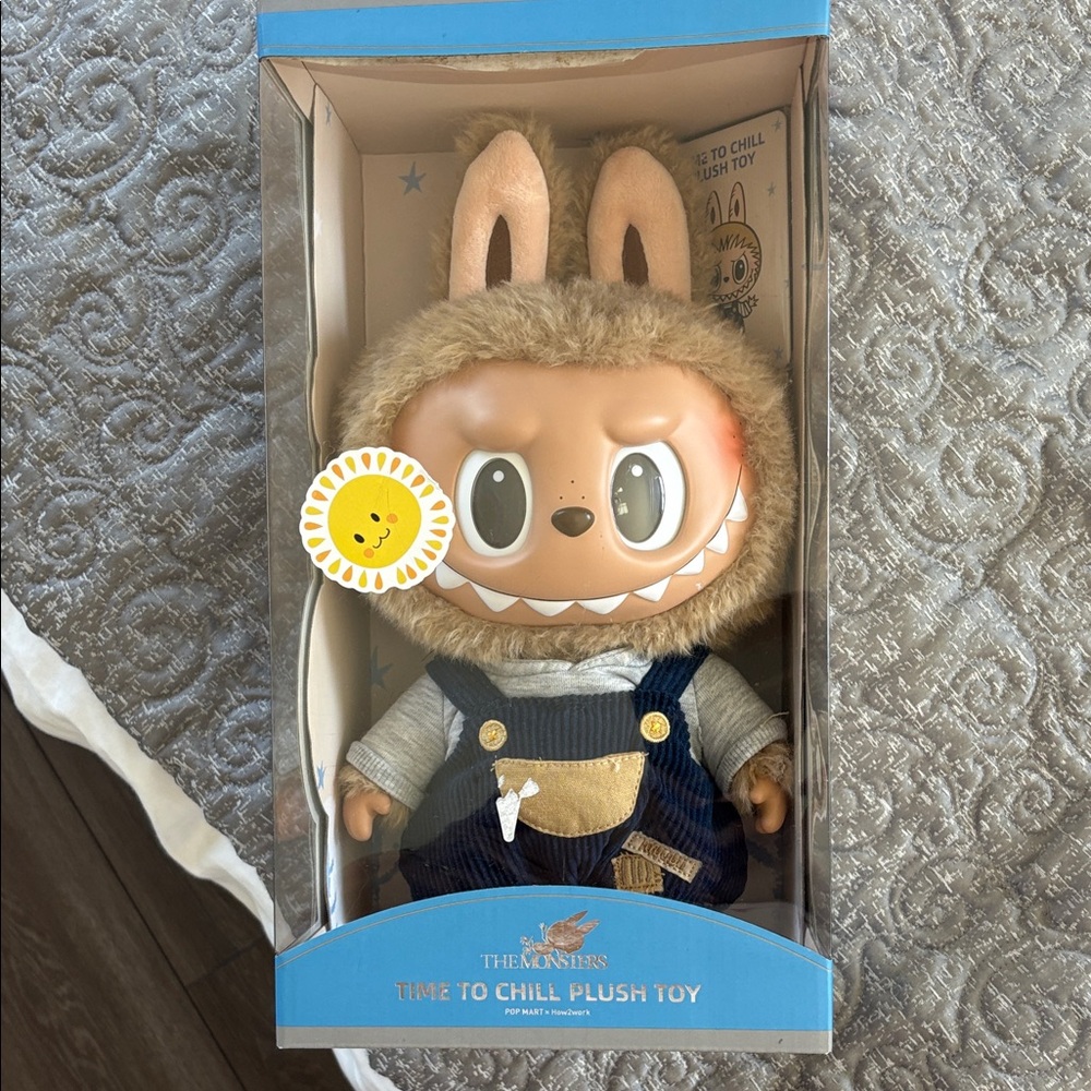 The Monster Time to Chill Plush Toy - Tan/Brown